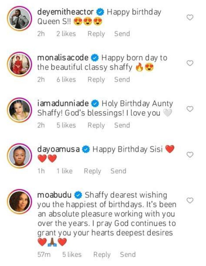 
“Ageless Queen” Monalisa Chinda, Mo Abudu And More Stars Celebrate Shaffy Bello’s Birthday 