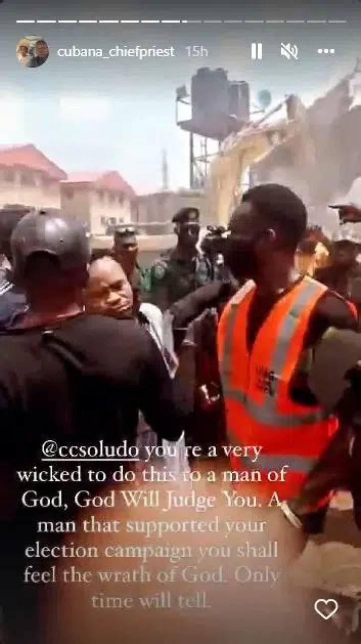 
Cubana Chief Priest gifts boy in viral ‘eyeing video’ N500k 