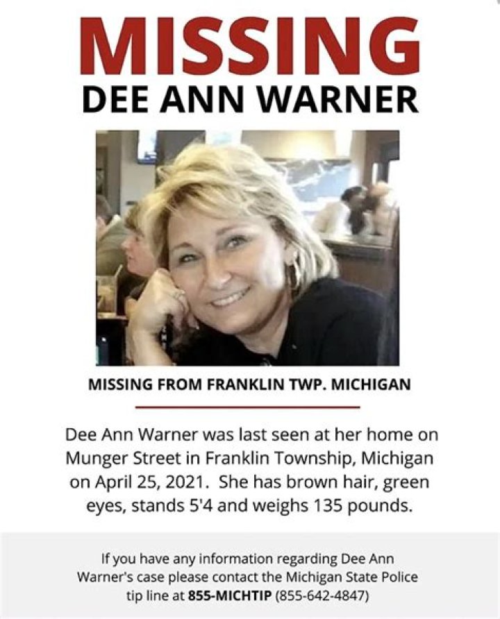 
Dee Ann Warner Missing Update | Is Husband Dale Warne Arrested 