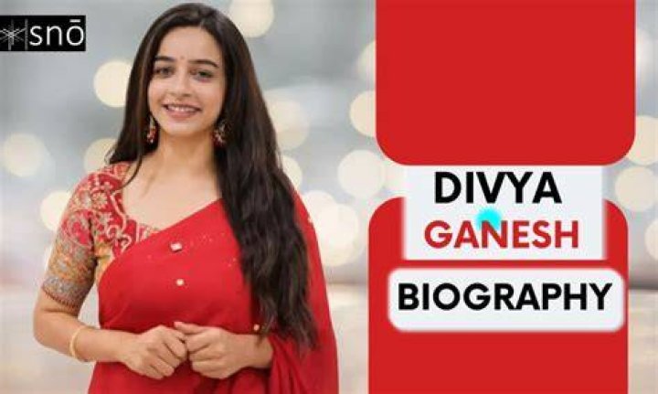 Divya Ganesh Height, Weight, Net Worth, Age, Birthday, Wikipedia, Who, Nationality, Biography