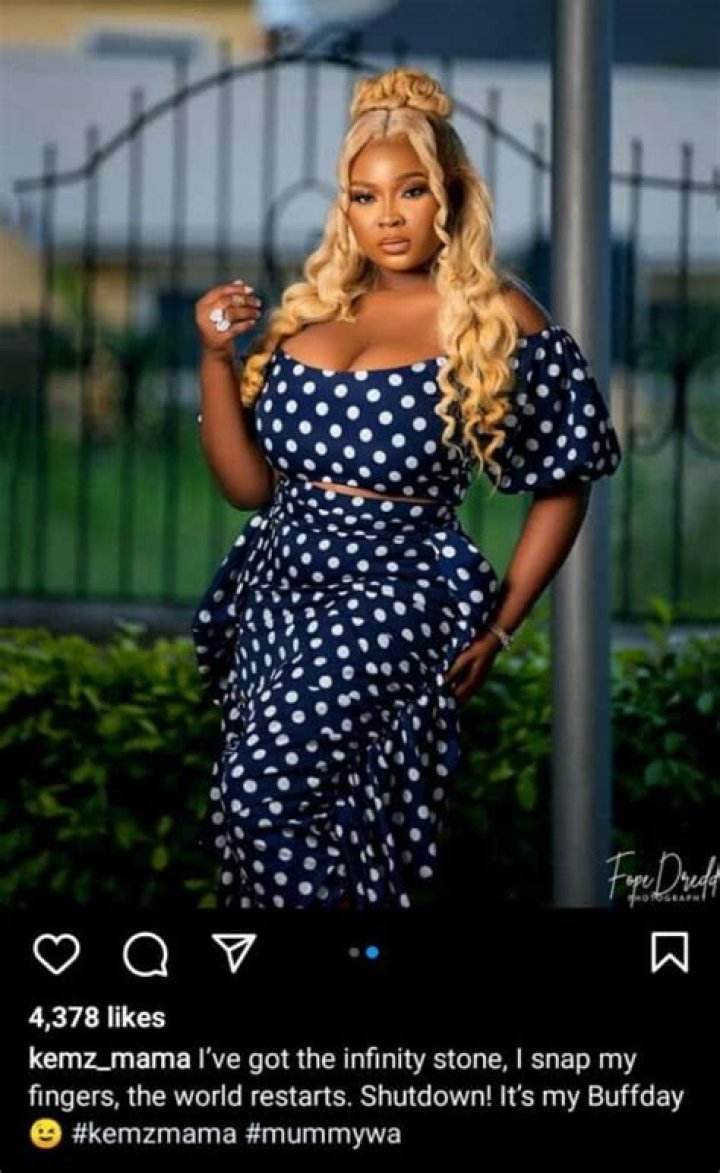 
Fans react as Kemi Ikuseedu aka Mummy Wa celebrates her birthday 