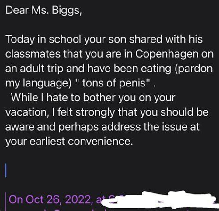 
Jenny Mollen’s Son Tells Class His Mom Was Enjoying ‘Tons of Penis’ After Eating Delicacy on Trip 