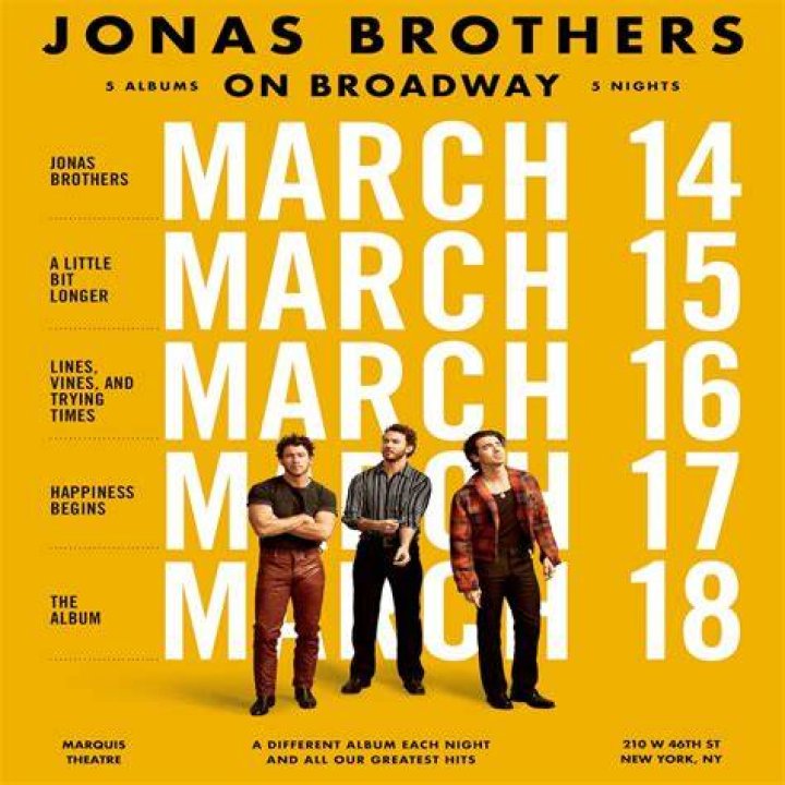 
Jonas Brothers announce Broadway Five-Night Residency concert: Dates, venue, ticket price, where to buy? 