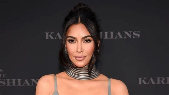 
Kim Kardashian Shows Off Her Natural Shoulder-Length Hair in Viral Holiday TikTok 