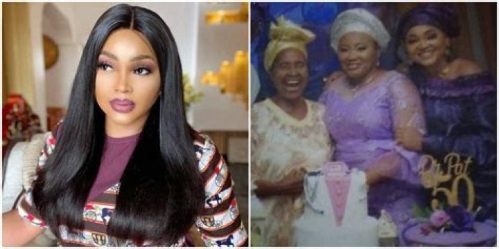 
Mercy Aigbe And Others React As Actress, Nancy Isime Shows Off Her Look At A Birthday Party 