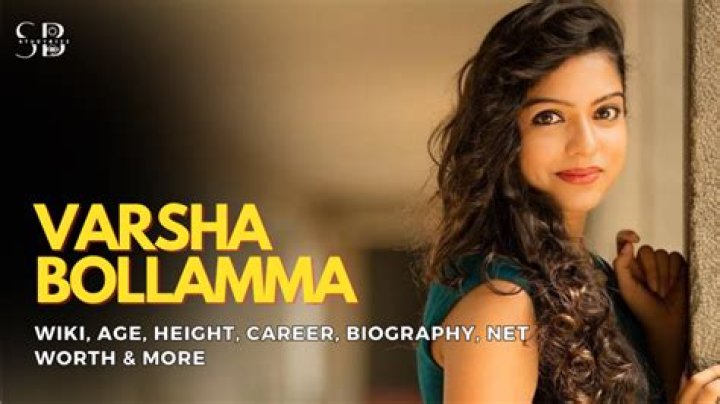 
Varsha Bollamma Height, Weight, Net Worth, Age, Birthday, Wikipedia, Who, Nationality, Biography 