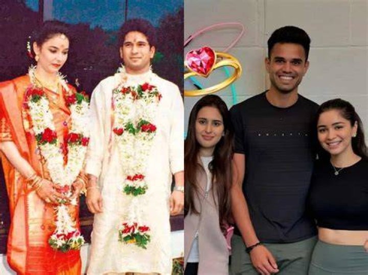 What is the age difference between Sachin Tendulkar and his wife Anjali?
