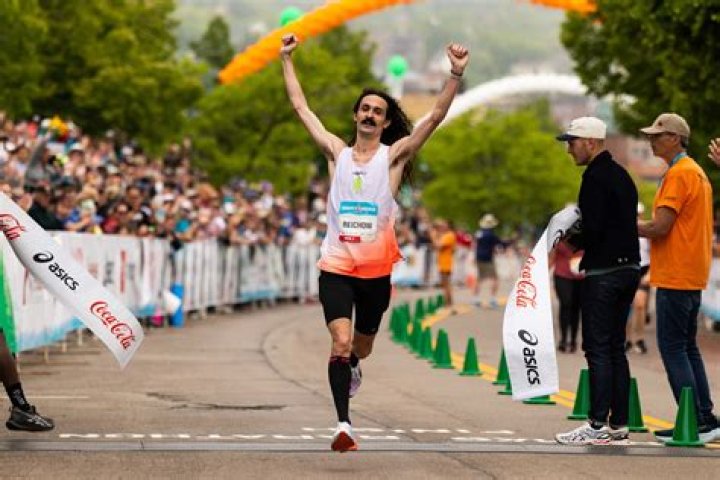 Who is Joel Reichow, 29-year-old wins 2023 mens Garry Bjorklund Half Marathon