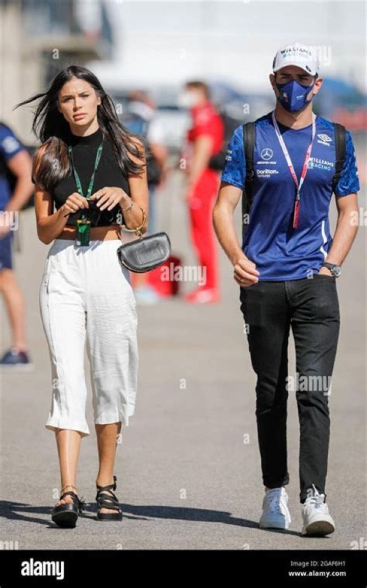 Who is Sandra Dziwiszek? Facts about the girlfriend of Nicholas Latifi