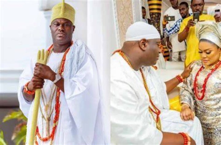 
“Wise decision, all of them won’t leave at once” Reactions trail Ooni of Ife’s several wives strategy 